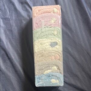 Bulinlulu Therapy Non-Skid Fuzzy Socks Set (7)